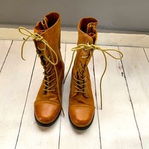 SALE Aldo weathered lace up boot